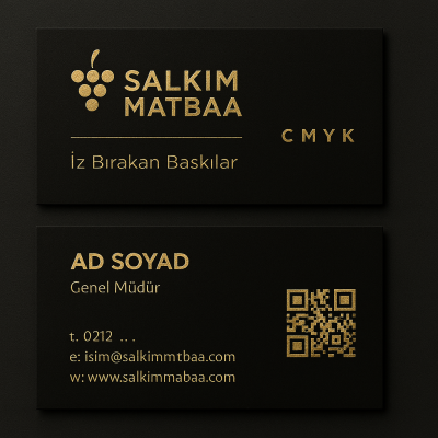 Standart Kartvizit- Çift Yüz