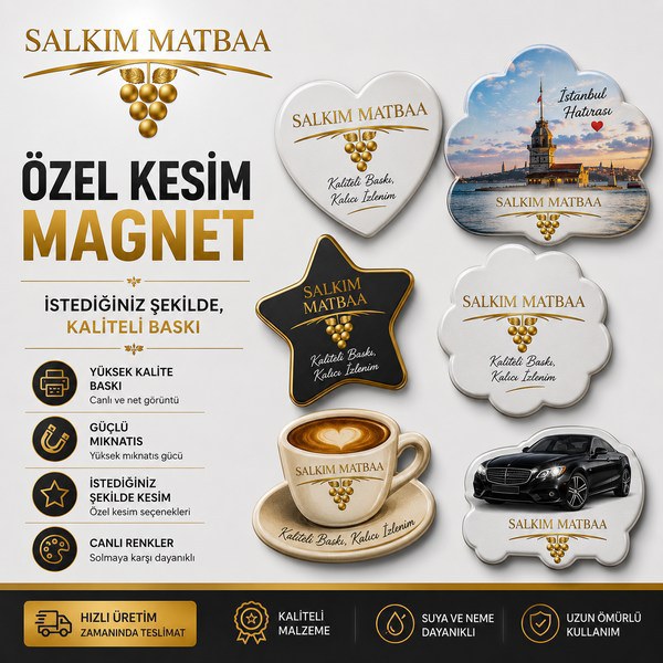 Özel Kesim Magnet Baskı
