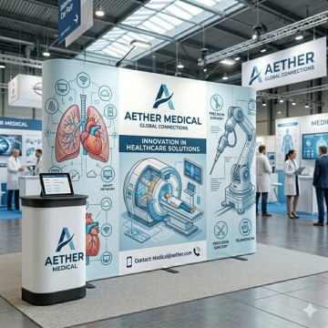 3x5 Düz Örümcek Stand - Ekstra Geniş Panoramik Fuar Duvarı