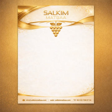 Kurumsal Antetli Kağıt Baskı – 1. Hamur Yüksek Kalite - 4
