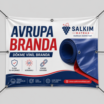 Avrupa Branda - 550gr/m² Dökme Vinil Dijital Baskı (Özel Ölçü)