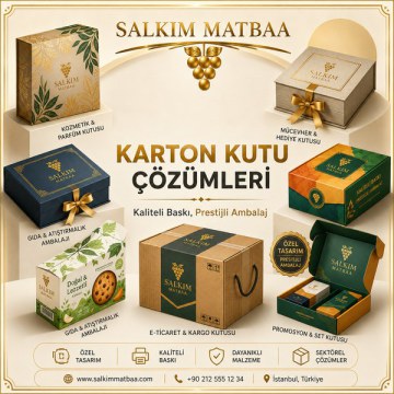 Özel Tasarım Karton Kutu ve Ambalaj Çözümleri