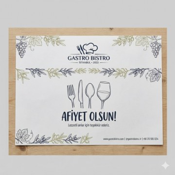 Amerikan Servis Kağıdı - 2