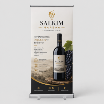 Roll Up Banner Baskı – Taşınabilir Reklam ve Fuar Standı