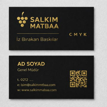 Standart Kartvizit-Çift Yüz - 3
