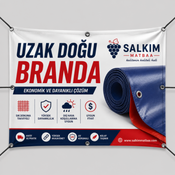 Uzak Doğu Branda - Ekonomik Dijital Baskı Vinil (Branda)